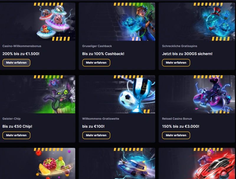 roibets bonuses page